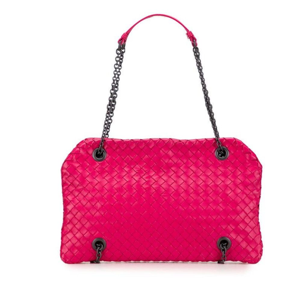 Bottega Veneta Intrecciato Chain Shoulder Bag